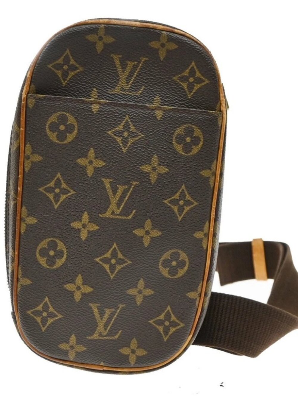 LOUIS VUITTON Pochette Gange Shoulder Bag Monogram Brown Spain